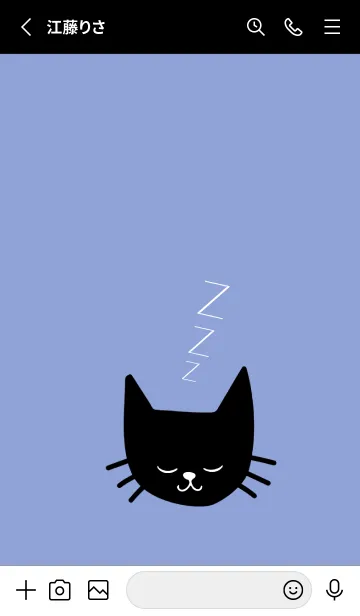 [LINE着せ替え] SLEEP CAT THEME 15の画像2