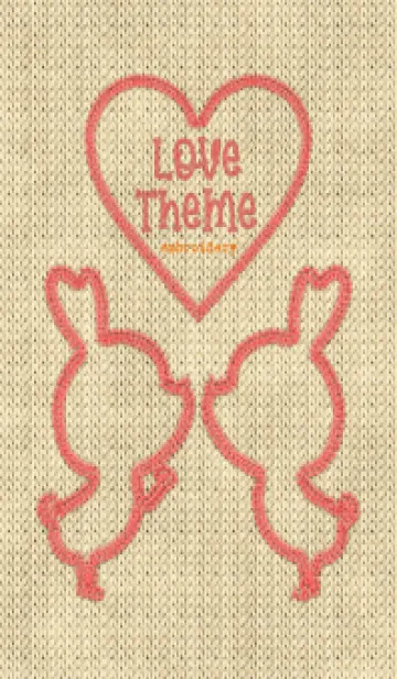 [LINE着せ替え] Love Theme Embroidery 30の画像1