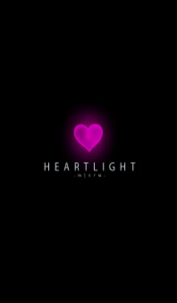 [LINE着せ替え] BLACK-HEART LIGHT 27の画像1