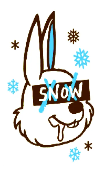 [LINE着せ替え] スノーラビット .27の画像1