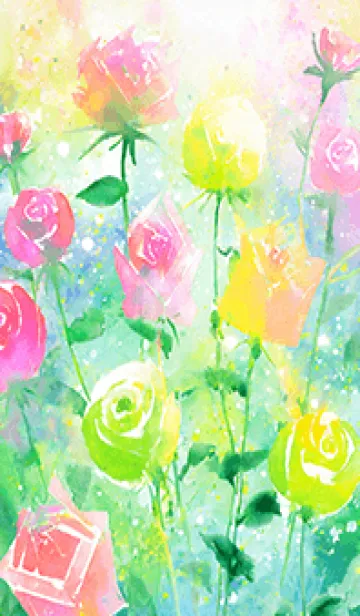 [LINE着せ替え] 薔薇(バラ)の花の着せかえ(R1108)の画像1