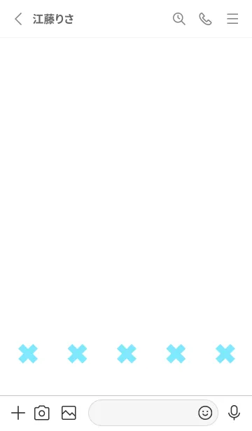 [LINE着せ替え] 地雷うさぎ(white4-06)の画像2