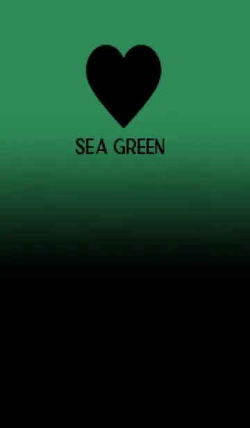 Black & Sea Green Theme V.5 (JP)の着せ替えメイン画像