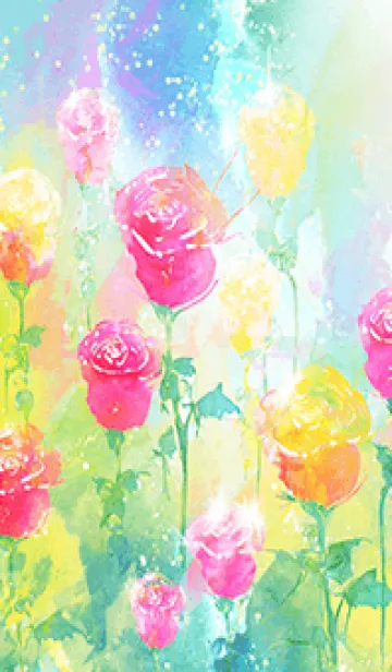 [LINE着せ替え] 薔薇(バラ)の花の着せかえ(R1110)の画像1