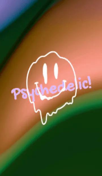 [LINE着せ替え] サイケデリック スマイル .76の画像1