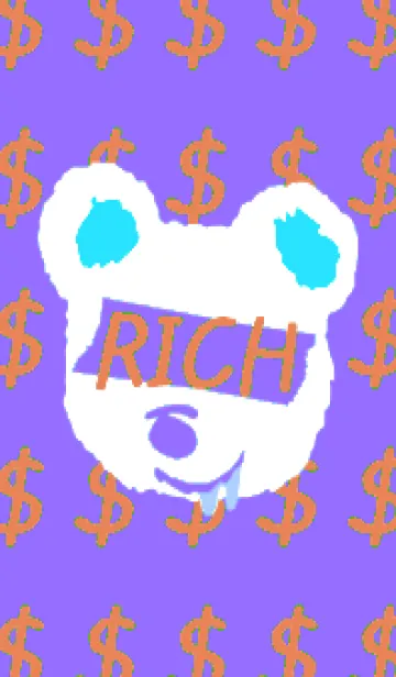 [LINE着せ替え] リッチ ベア 77の画像1