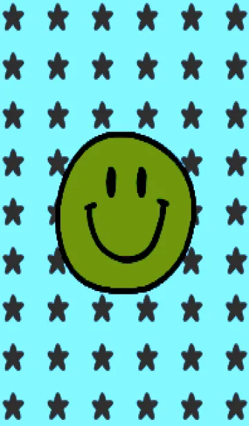 [LINE着せ替え] 手書き スタースマイル 64の画像1