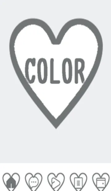 [LINE着せ替え] bw color F46の画像1