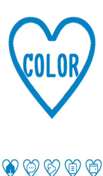 [LINE着せ替え] bw color F49の画像1