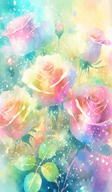 [LINE着せ替え] 薔薇(バラ)の花の着せかえ(R1150)の画像1