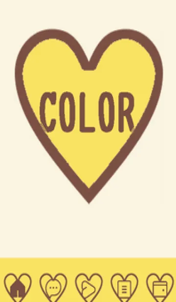 [LINE着せ替え] brown color F50の画像1