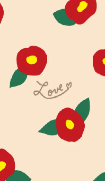 [LINE着せ替え] 椿 舞う14の画像1