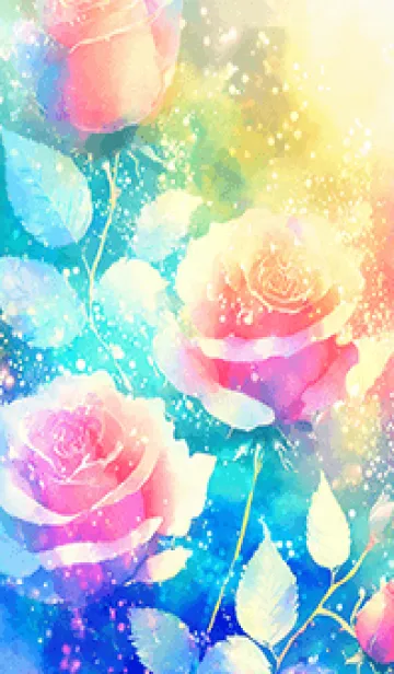 [LINE着せ替え] 薔薇(バラ)の花の着せかえ(R1147)の画像1