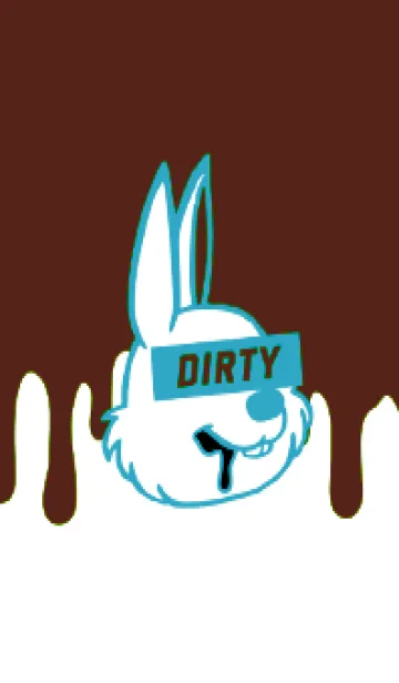 [LINE着せ替え] ダーティ ラビット .11の画像1