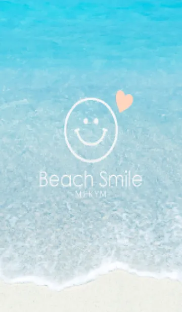 [LINE着せ替え] Beach Smile -HEART- 18の画像1