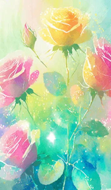 [LINE着せ替え] 薔薇(バラ)の花の着せかえ(R1141)の画像1