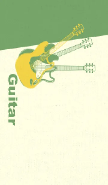 [LINE着せ替え] エレキギター Line  黄水仙の画像1