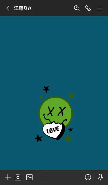 [LINE着せ替え] ラブ スマイル 172の画像2