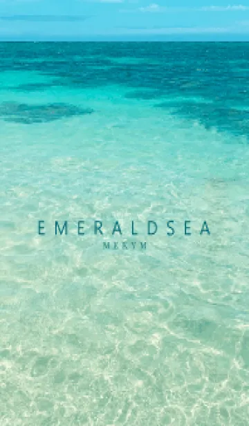 [LINE着せ替え] EMERALD SEA HAWAII-SHELL 8の画像1