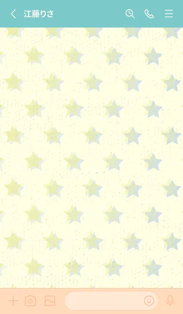 [LINE着せ替え] 星のドッドきせかえ ブールジョンの画像2