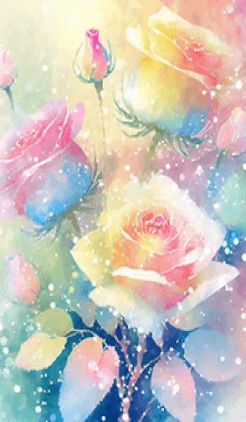 [LINE着せ替え] 薔薇(バラ)の花の着せかえ(R1163)の画像1