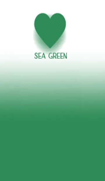 [LINE着せ替え] Sea Green & White Theme V.5 (JP)の画像1