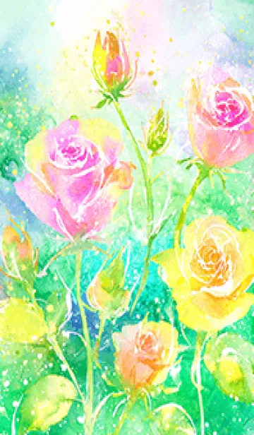 [LINE着せ替え] 薔薇(バラ)の花の着せかえ(R1164)の画像1