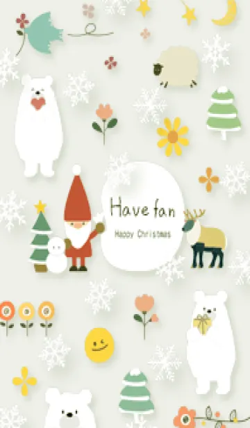 green☆ハッピークリスマス07_1の着せ替えメイン画像