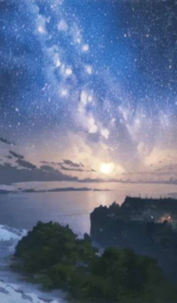 [LINE着せ替え] 銀河の冬空 #MM26。の画像1