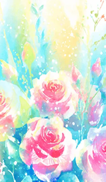 [LINE着せ替え] 薔薇(バラ)の花の着せかえ(R1170)の画像1