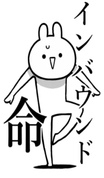 [LINE着せ替え] 【インバウンド】命！名前着せかえの画像1