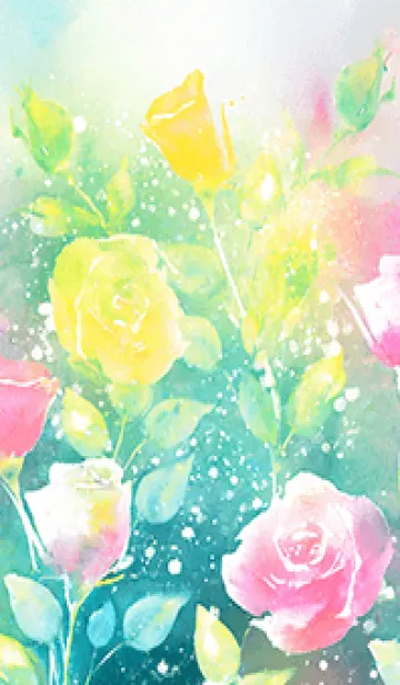 [LINE着せ替え] 薔薇(バラ)の花の着せかえ(R1184)の画像1