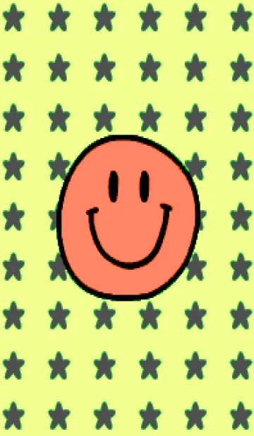 [LINE着せ替え] 手書き スタースマイル 65の画像1