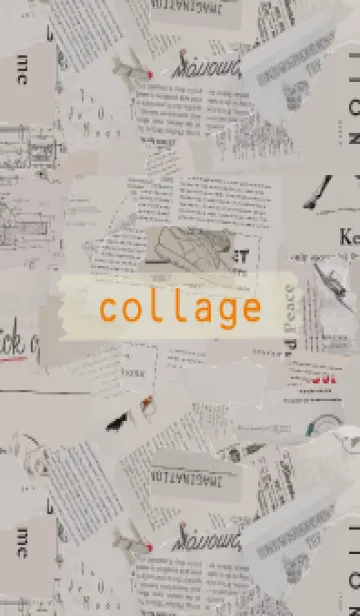 [LINE着せ替え] collage art 36の画像1