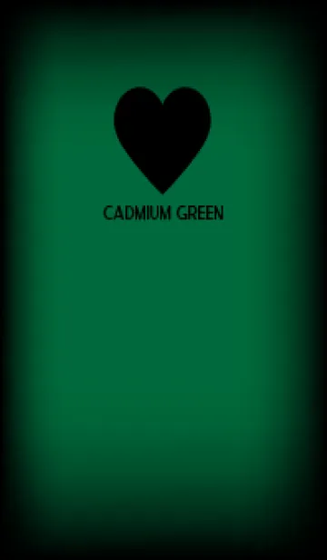 [LINE着せ替え] Black & Cadmium Green Theme V5 (JP)の画像1