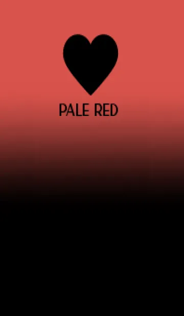 [LINE着せ替え] Black & Pale Red Theme V.5 (JP)の画像1