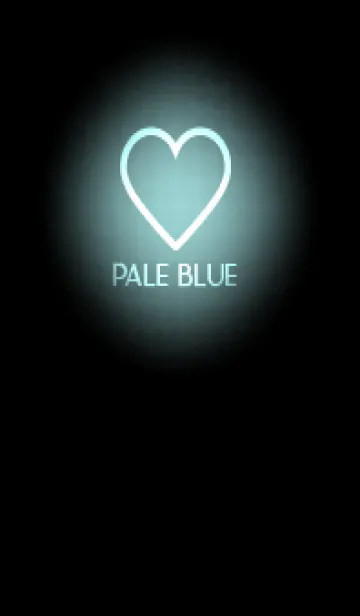 [LINE着せ替え] Pale Blue Neon Theme V5 (JP)の画像1
