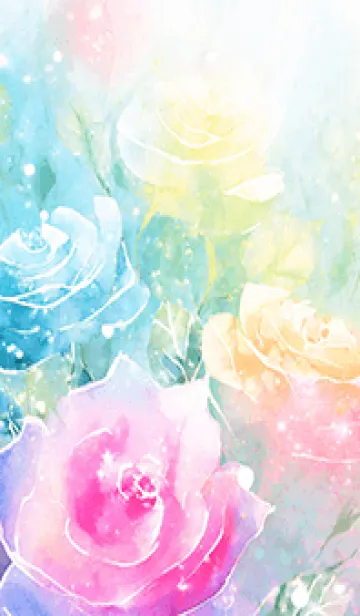 [LINE着せ替え] 薔薇(バラ)の花の着せかえ(R1195)の画像1