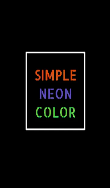 [LINE着せ替え] ネオン カラー アイコン 64の画像1