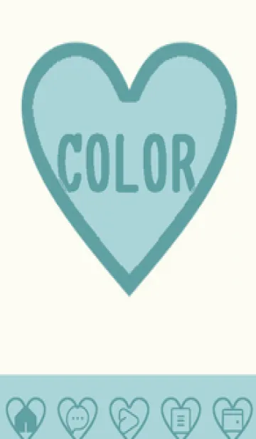 [LINE着せ替え] green color F97の画像1