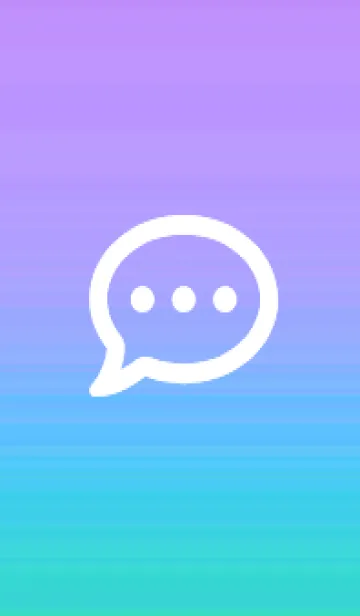 [LINE着せ替え] グラデーション シンプル アイコン 40の画像1