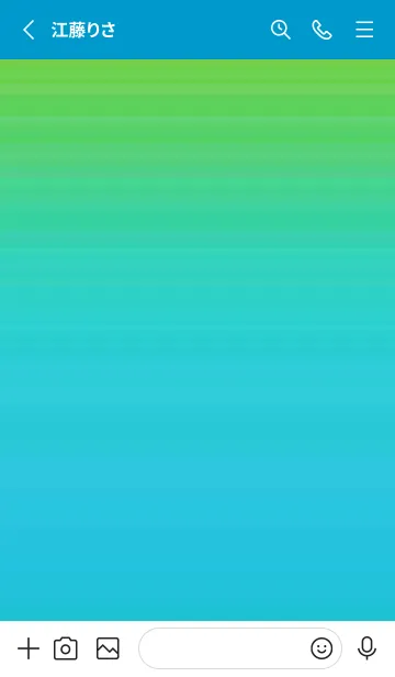 [LINE着せ替え] グラデーション シンプル アイコン 37の画像2