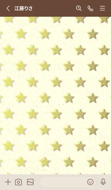 [LINE着せ替え] 星のドッドきせかえ ジョーンシトロンの画像2