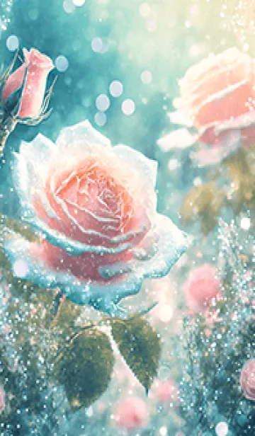 [LINE着せ替え] 薔薇(バラ)の花の着せかえ(R1216)の画像1