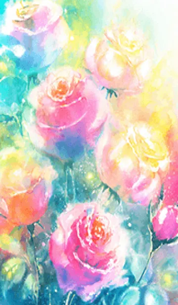 [LINE着せ替え] 薔薇(バラ)の花の着せかえ(R1229)の画像1