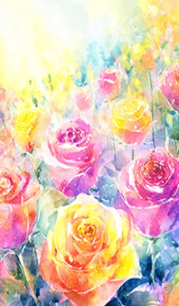 [LINE着せ替え] 薔薇(バラ)の花の着せかえ(R1226)の画像1