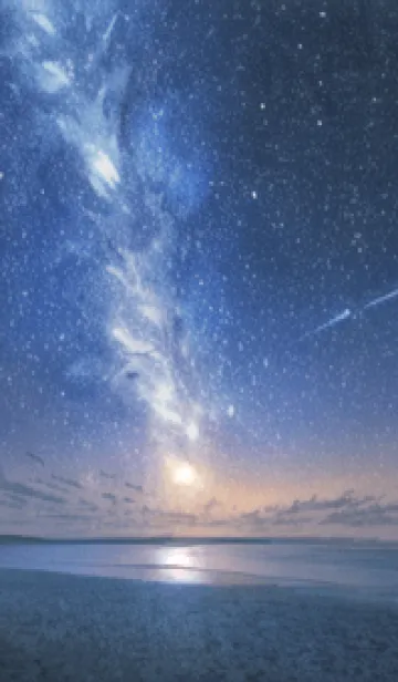 [LINE着せ替え] 銀河の冬空 #MP07。の画像1