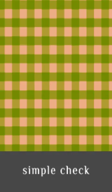 [LINE着せ替え] シンプル チェック 55の画像1