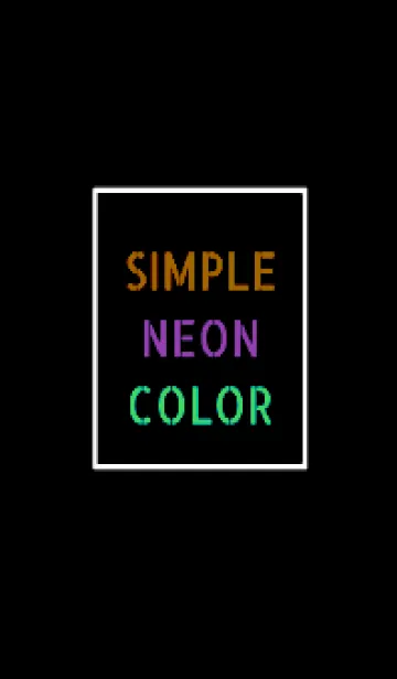 [LINE着せ替え] ネオン カラー アイコン 65の画像1