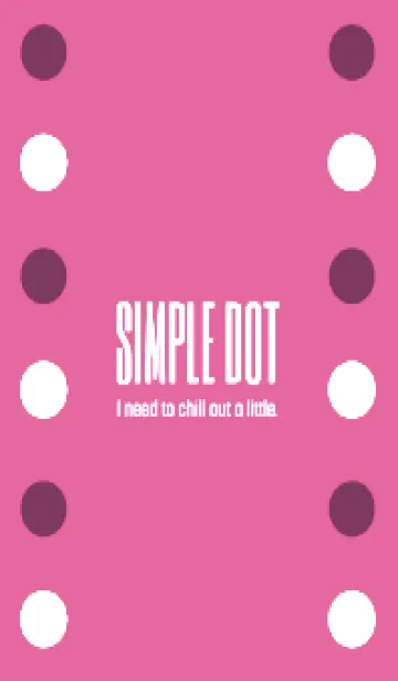 [LINE着せ替え] シンプルドット -131の画像1